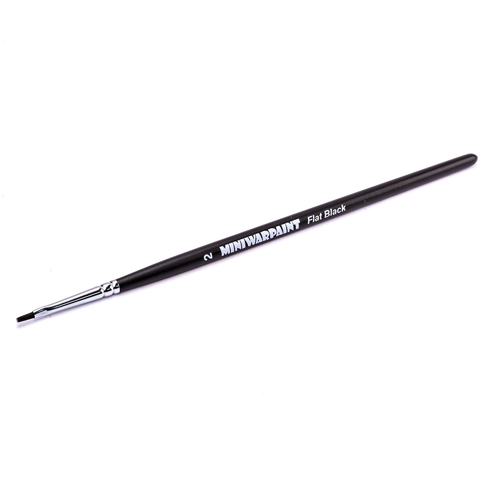 T108MWP Кисть MiniWarPaint серии Flat Black №2