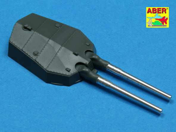 ABR-1:350-L-35  Дополнения для  Set of 8 pcs 356mm (14in) L45 Vickers type 41  barrels for Kongo, Haruna, Hiei, Kirishima для  1/350