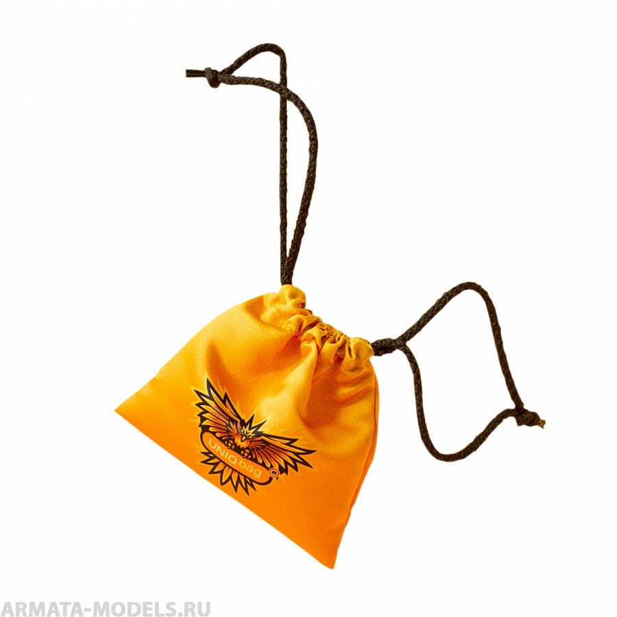 1170 Тканевый мешок с печатью (желтый)