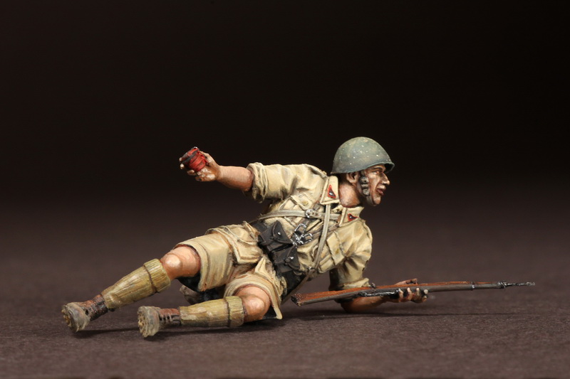 35156SOGA Italian Guastatori in North Africa. SOGA Miniatures