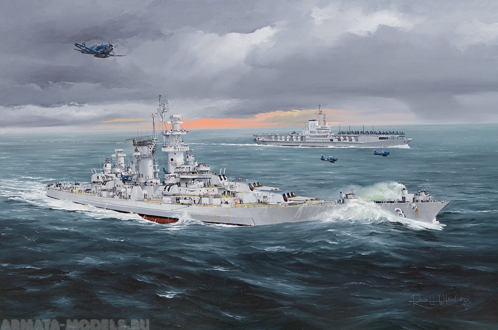 86515 Корабль USS Hawaii CB-3 Hobby Boss