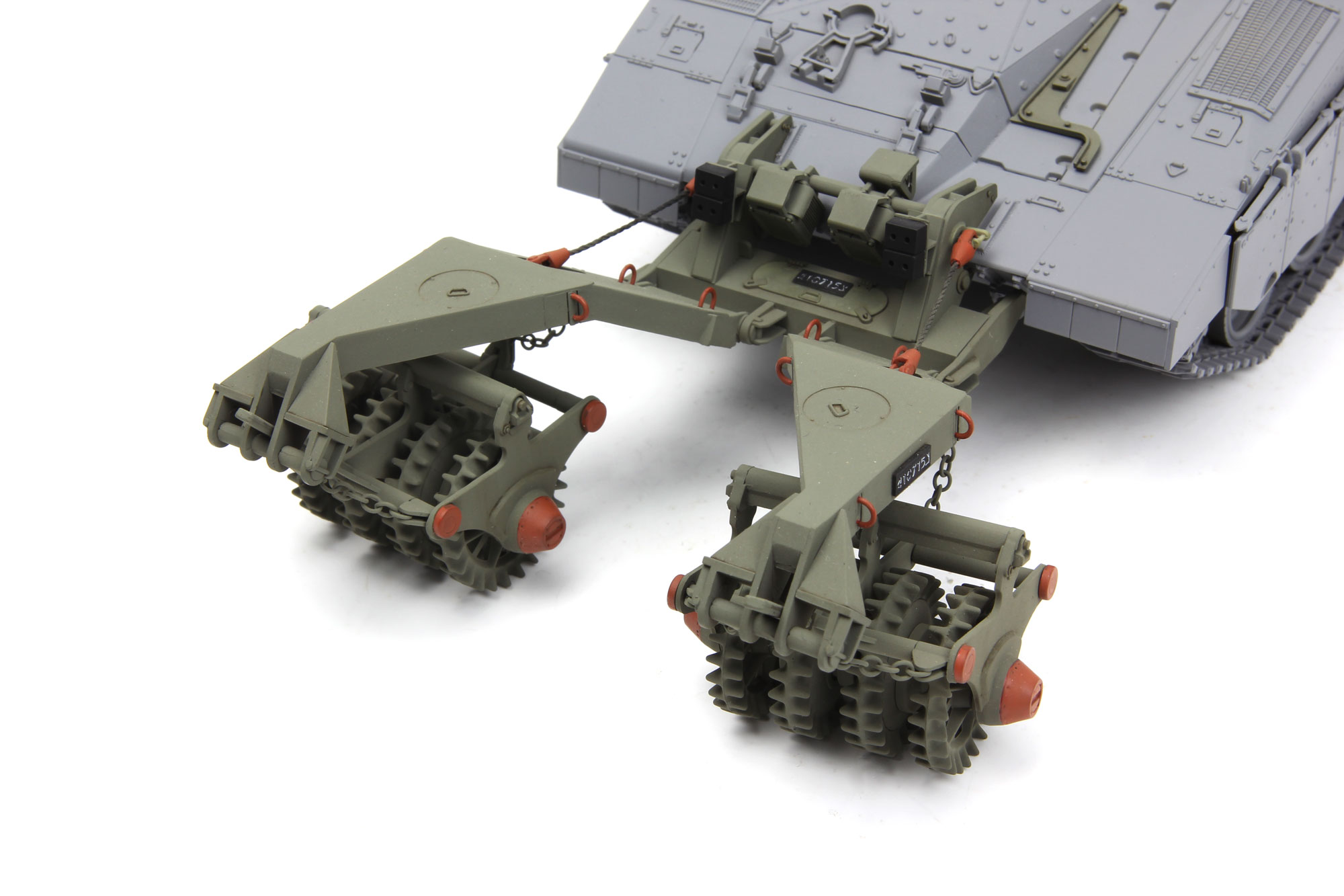 SPS-021  ISRAEL NOCHRI DEGEM DALET HEAVY MINE ROLLER SYSTEM (FOR TS-001&TS-025) 1/35 Meng