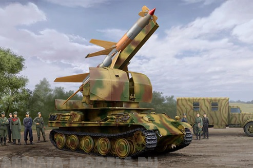 09532P Flakpanther w/8,8cm Flakrakete Rheintochter 1 Trumpeter
