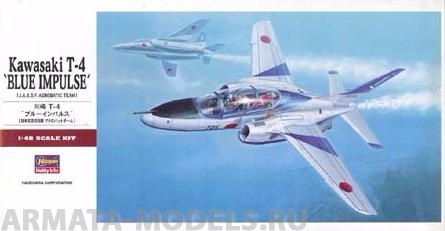 07216 Самолет KAWASAKI T-4 PT16 Hasegawa