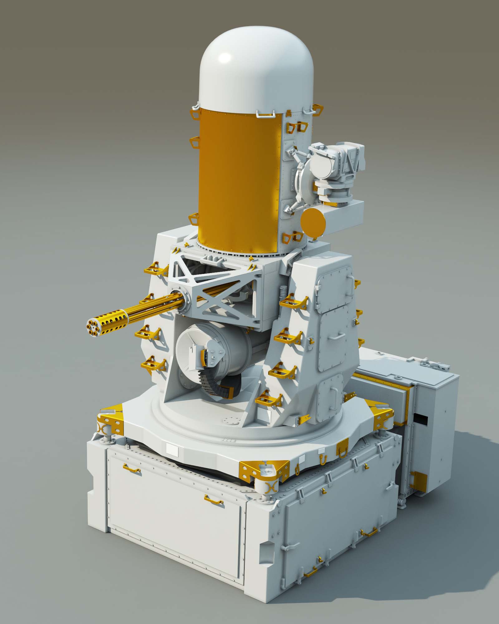 35005RPG Зенитный артиллерийский комплект ВМС США Phalanx US Navy Phalanx close-in weapon system RPG Model
