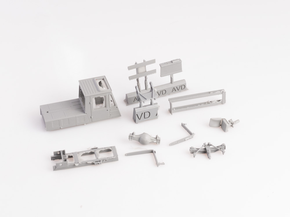 8006AVD Сборная модель Автопогрузчик АП-4014 AVD Models