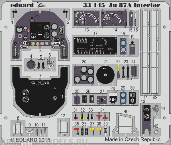 33145ED  Ju 87A Interior 1/32
