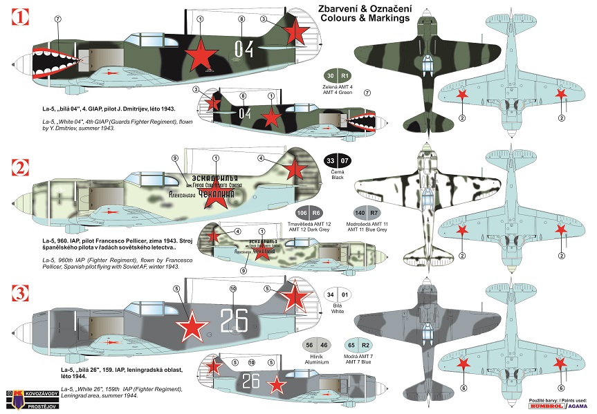 KPM0173  La-5 VVS KP Models