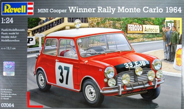 07064 Автомобиль Mini Cooper (победитель Ралли Монте карло 1964)