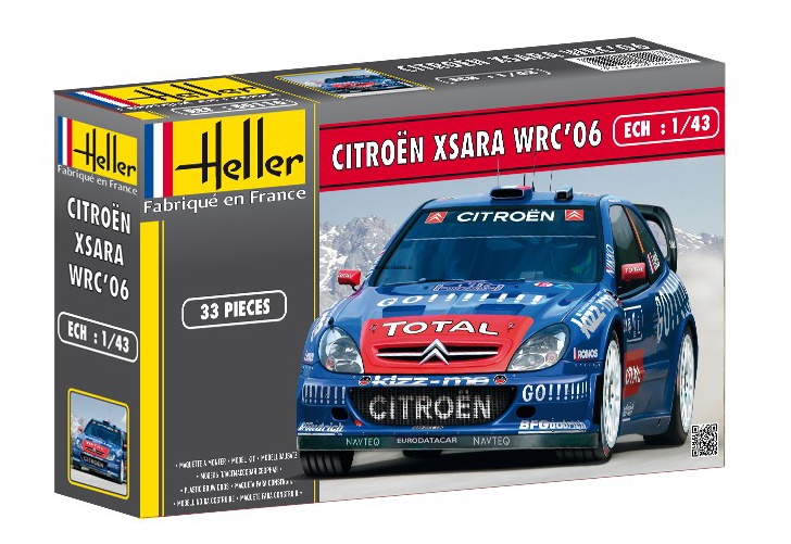 80116HL Автомобиль  Ситроен XSARA WRC 06 (1:43)