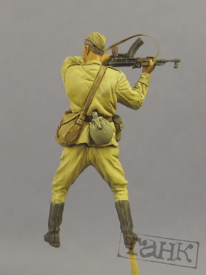 T35232 Советский солдат и чешский повстанец II Прага 1968 г (2) Tank