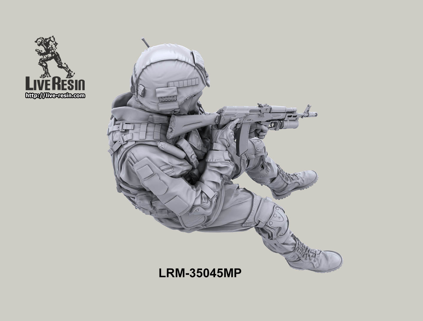 LRM35045MP Боец военной полиции РФ -7 Live Resin