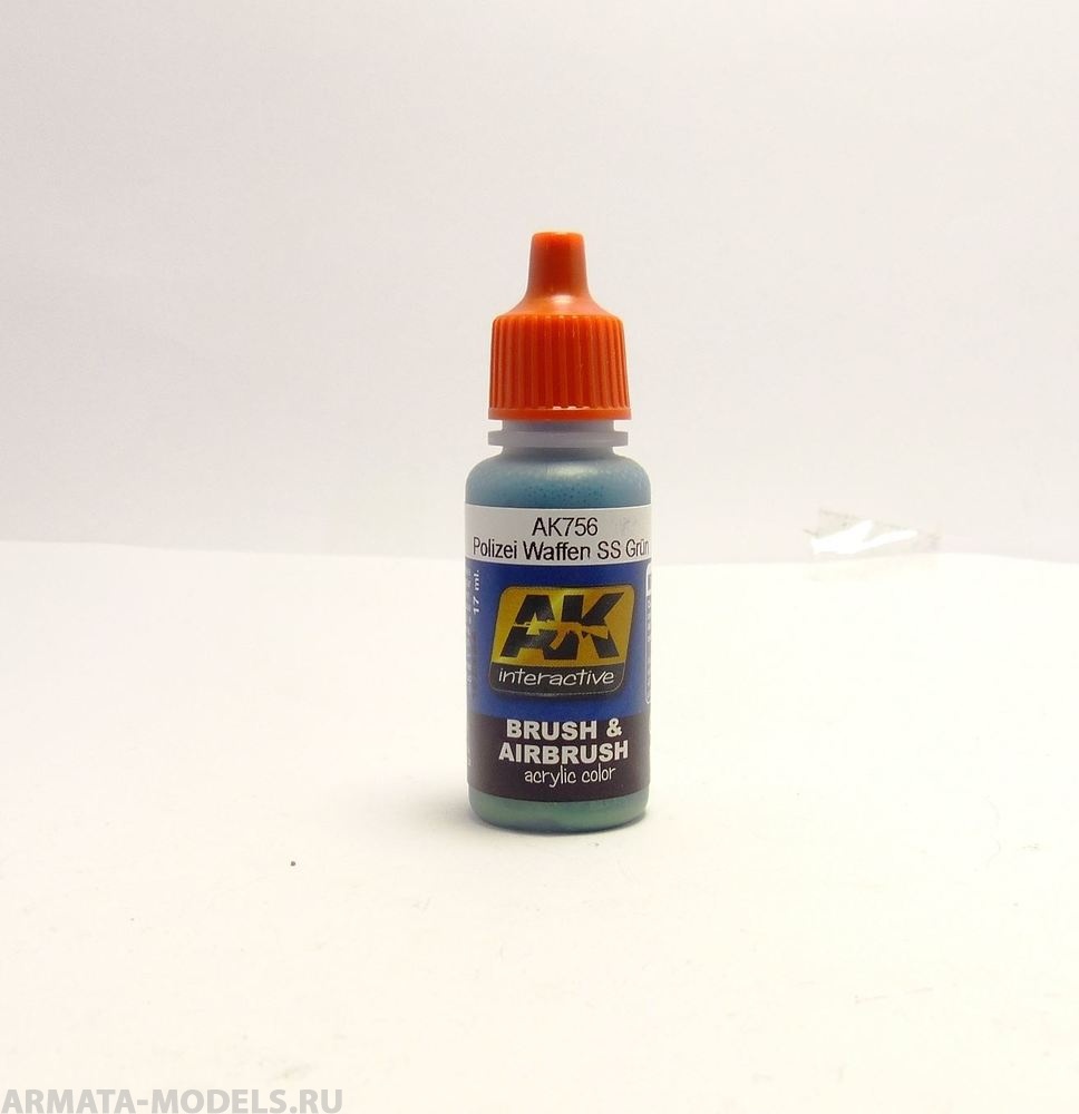 AK-756 Краска акриловая POLIZEI WAFFEN SS GRUN