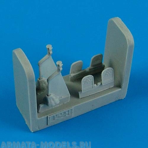 QB48513  T-28 Trojan Control Lever and Rudder Pedals 1/48