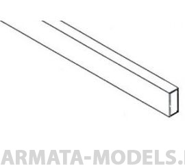 EVG114 Полоска пластиковая 0,38х2,0 мм, 10 шт/уп.