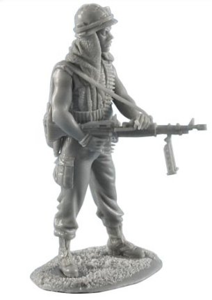 FL35049 US 25th Infantry Division Standing with M-60 First Legion