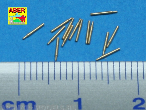 ABR-1:700-L-29  Дополнения для  Set of 14 pcs 152mm (6in) L50 Vickers Mk.M type 41  barrels for Kongo, Haruna, Hiei, Kirishima, Fuso, Yamashiro для  1/700