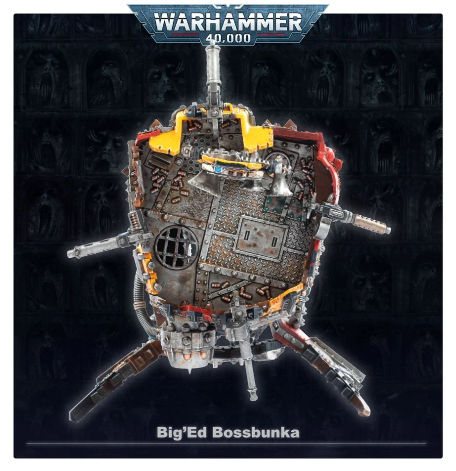 50-45 Набор Орки. Здаровый Боссбункер (Orks Big'ed Bossbunka)