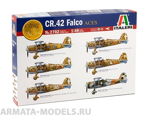 2702ИТ Самолет CR.42 Falco Italeri