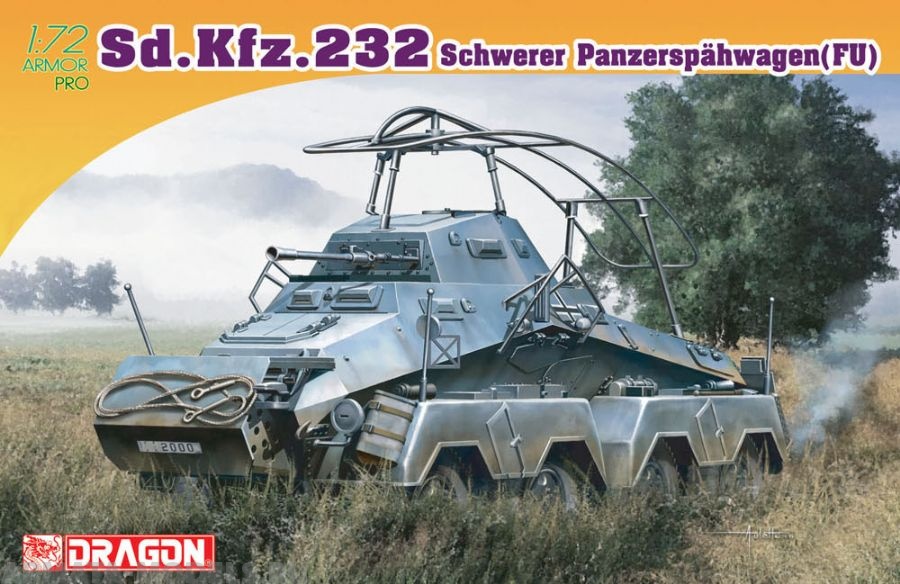 7429Д Бронемашина Sd.Kfe.232 Dragon