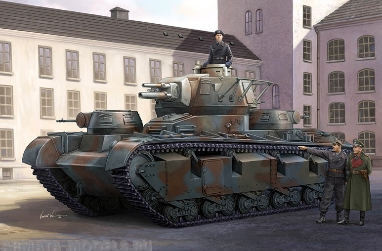 05528 Танк  Rheinmetall  Trumpeter