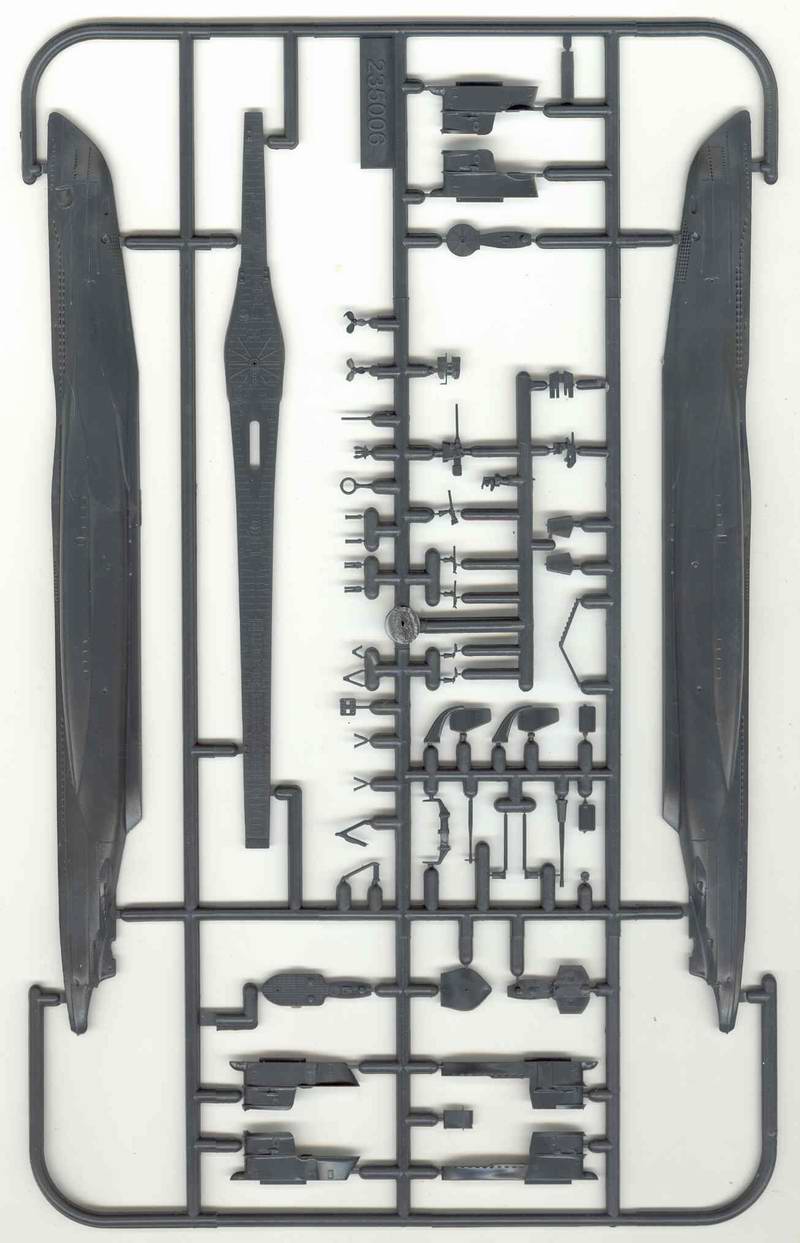 235006F Германская подводная лодка тип VII C Флагман