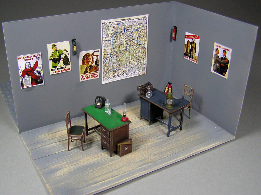 35564М  Офисная Мебель и Аксессуары Italeri