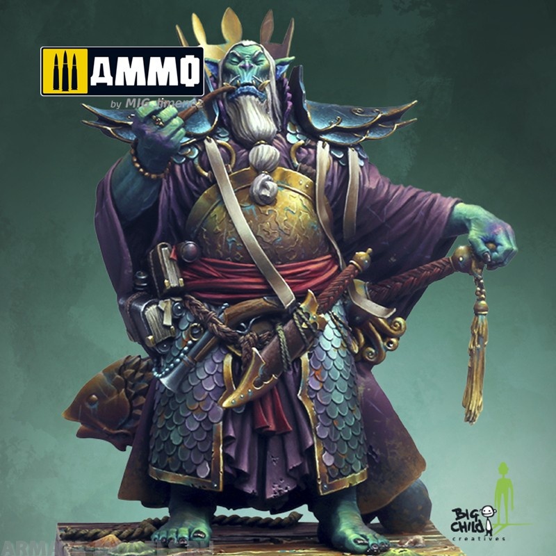 BCLJS700004 Миниатюра Zhou Kang the Dragon King BIG CHILD