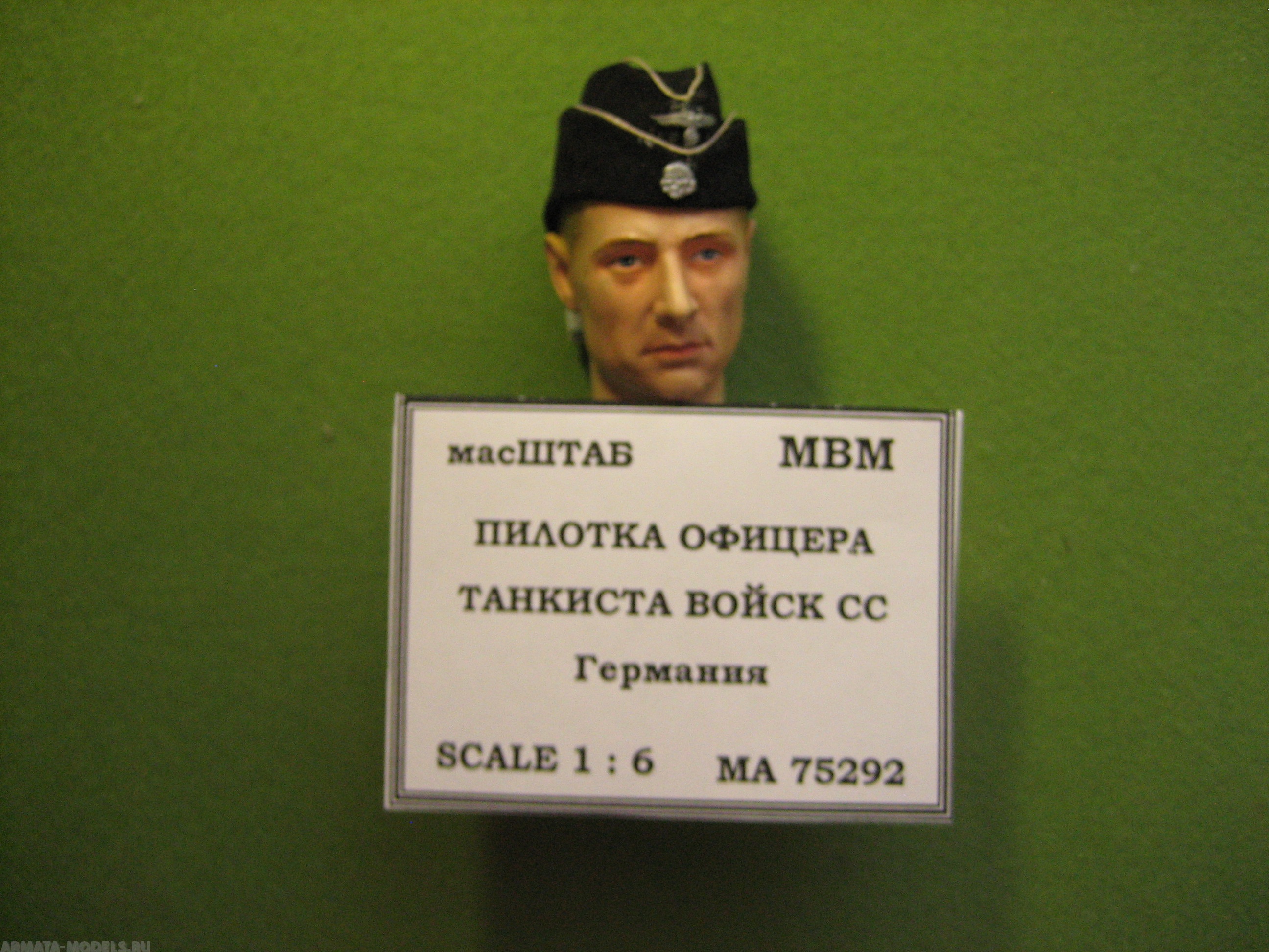 75292 Пилотка офицера танкиста СС