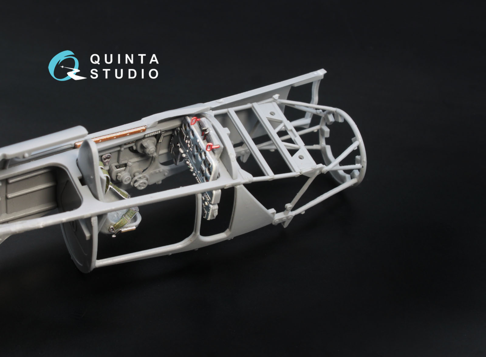 QD48005 3D Декаль интерьера кабины Ла-5 (для модели Звезда 4801)