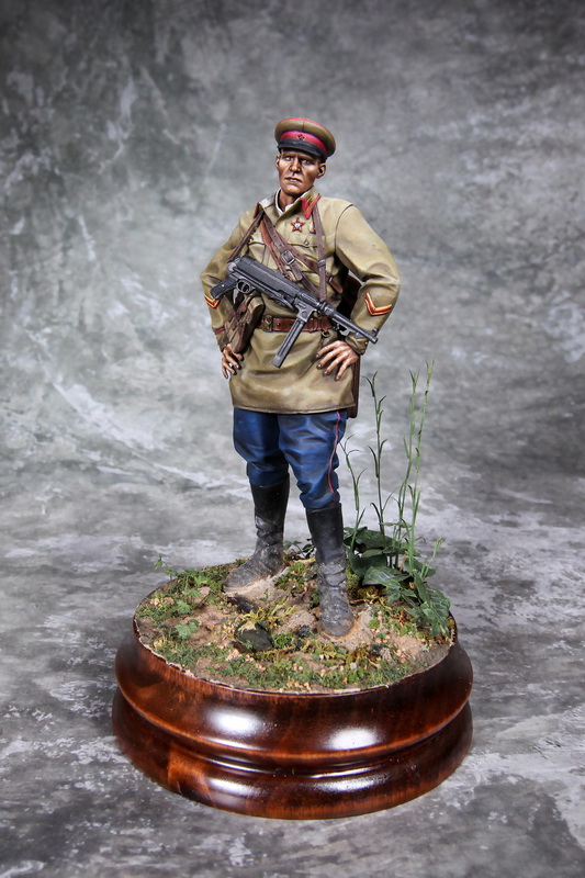75-006SOGA Капитан стрелковых частей РККА. Лето 1941 г SOGA Miniatures