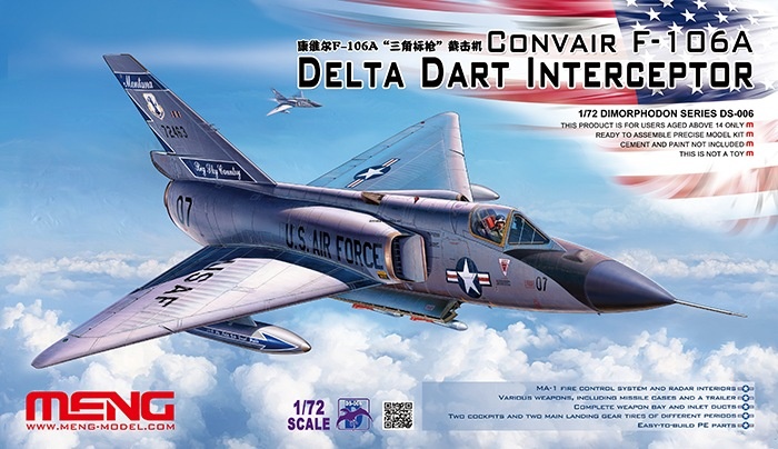 DS-006 Convair F-106A Delta Dart Interceptor