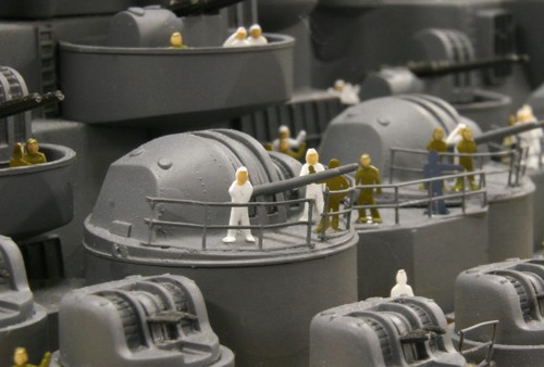 12622 Набор фигур (144шт) для любых кораблей и подводной лодки I-400 Tamiya