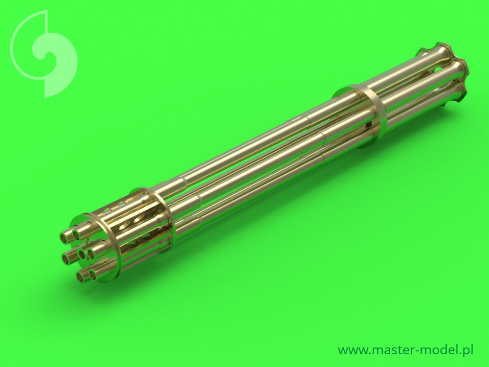 GM-35-001 M61 A1 Vulcan - Шестиствольная поворотная пушка калибра 20 мм - точеные стволы с протравленными зажимами ствола