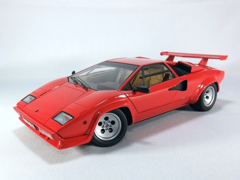 01154 Lamborghini Countach 5000 Quattrovalvole Injection Ver Aoshima