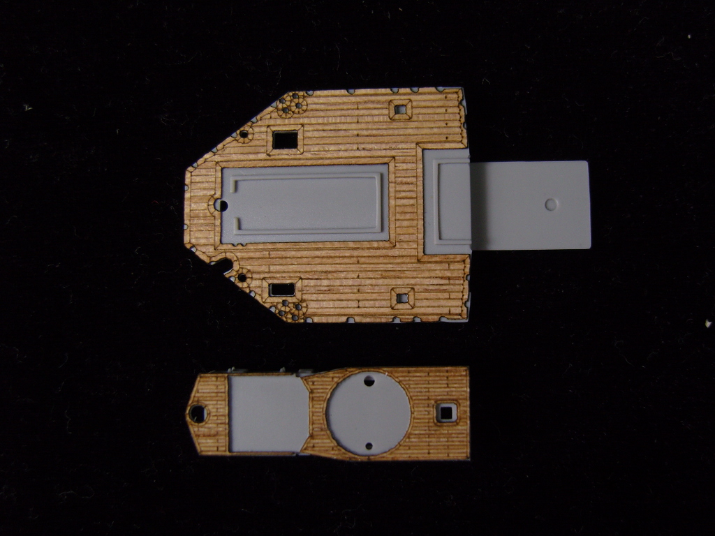 AW10063 Деревянная палуба для German Z-38 Destroyer