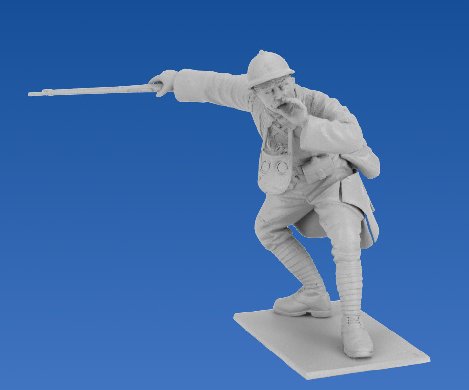 35691 Фигуры Пехота Франции (1916 г.) ICM