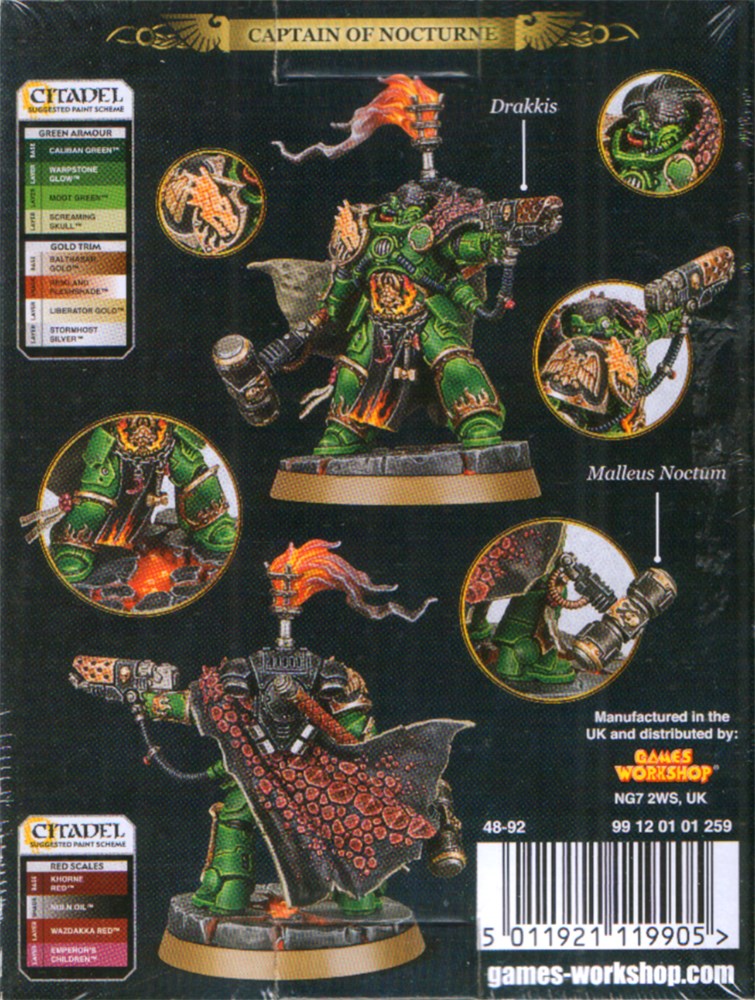 48-92GW Набор Саламандры. Адракс Агатон (Salamanders. Adrax Agatone)