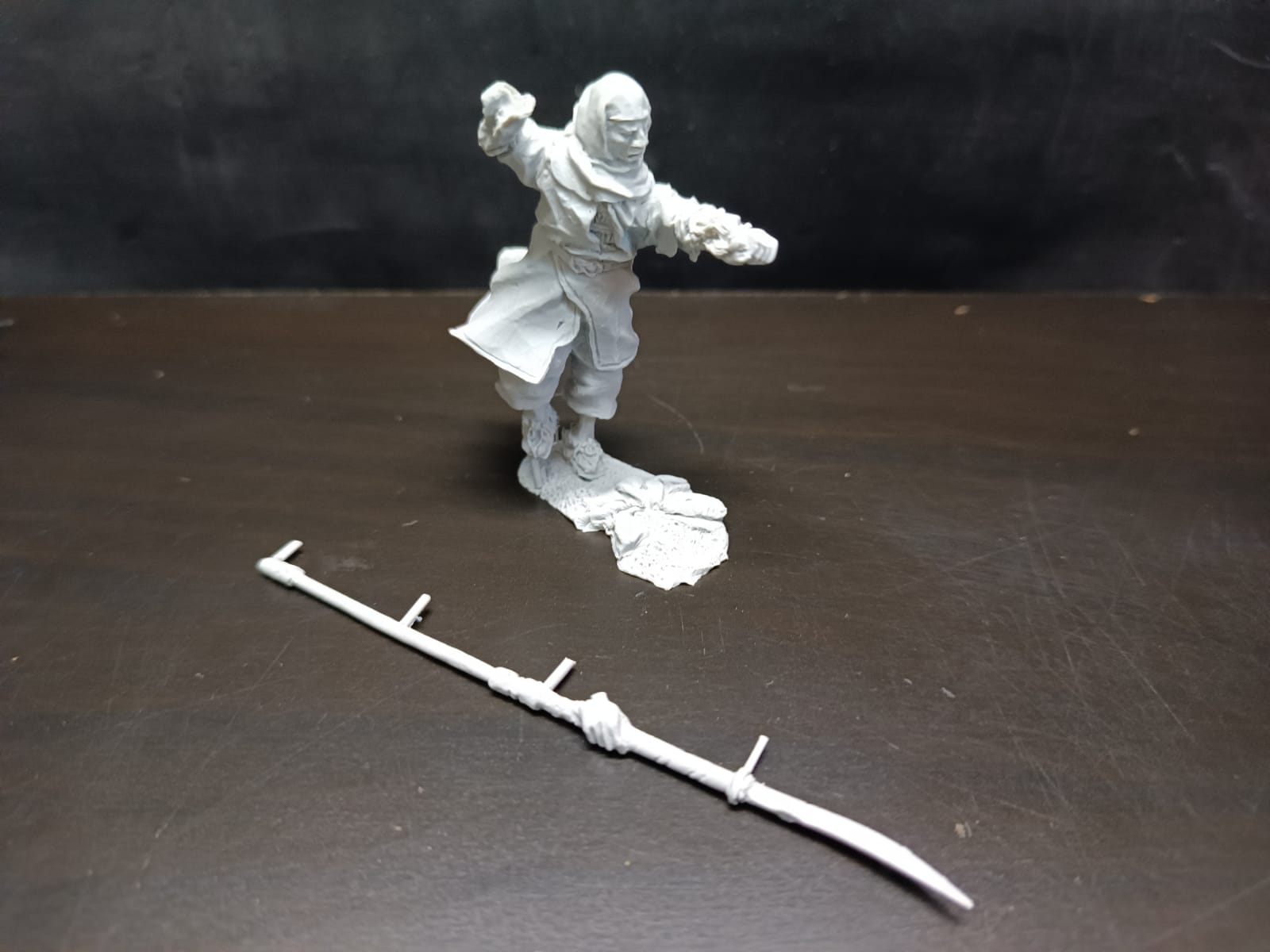 553ТБ ВИМ, пеший монах с нагината и четками Три Богатыря