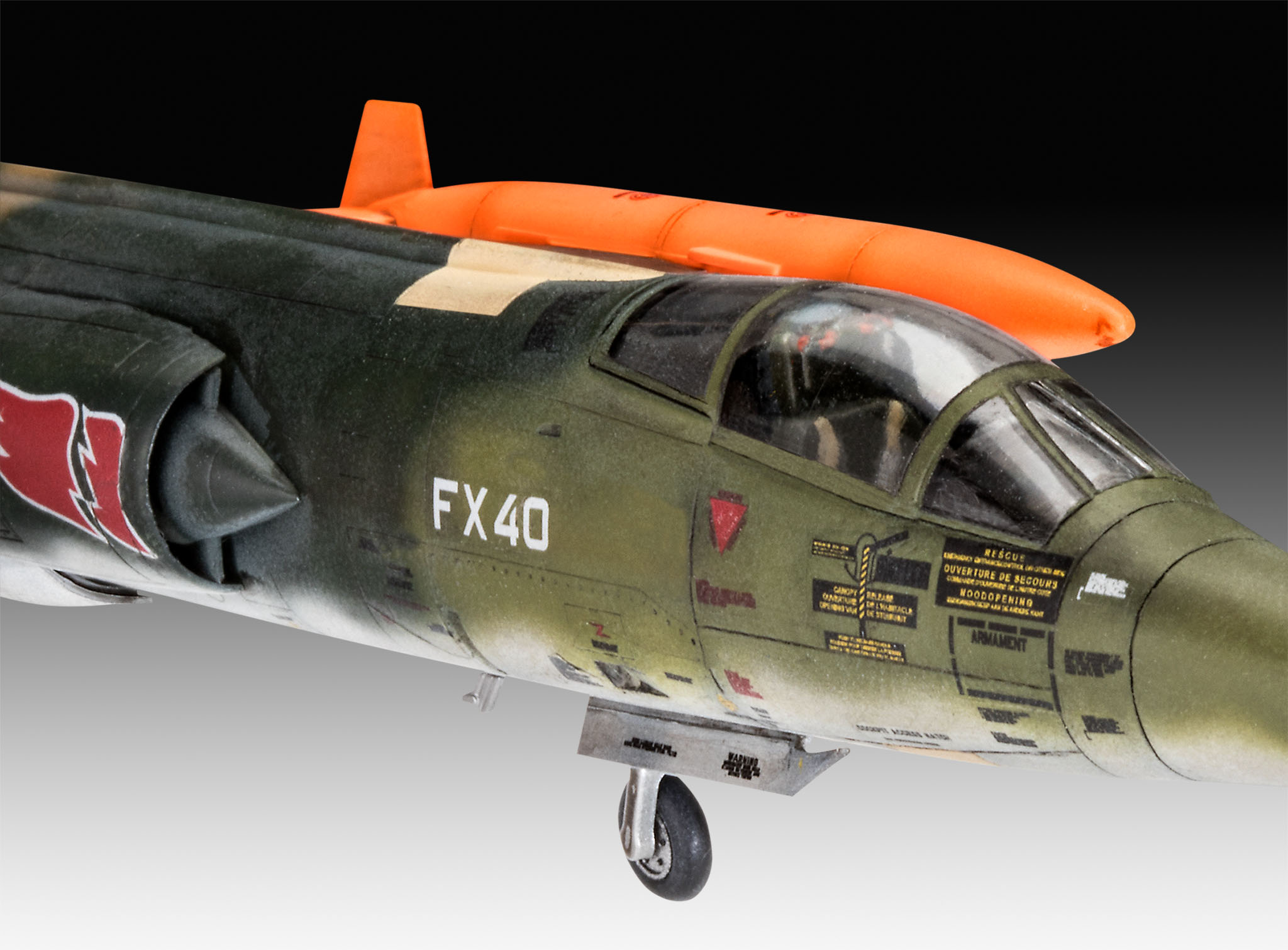 03879RE Истребитель F-104 G Starfighter NL/B Revell