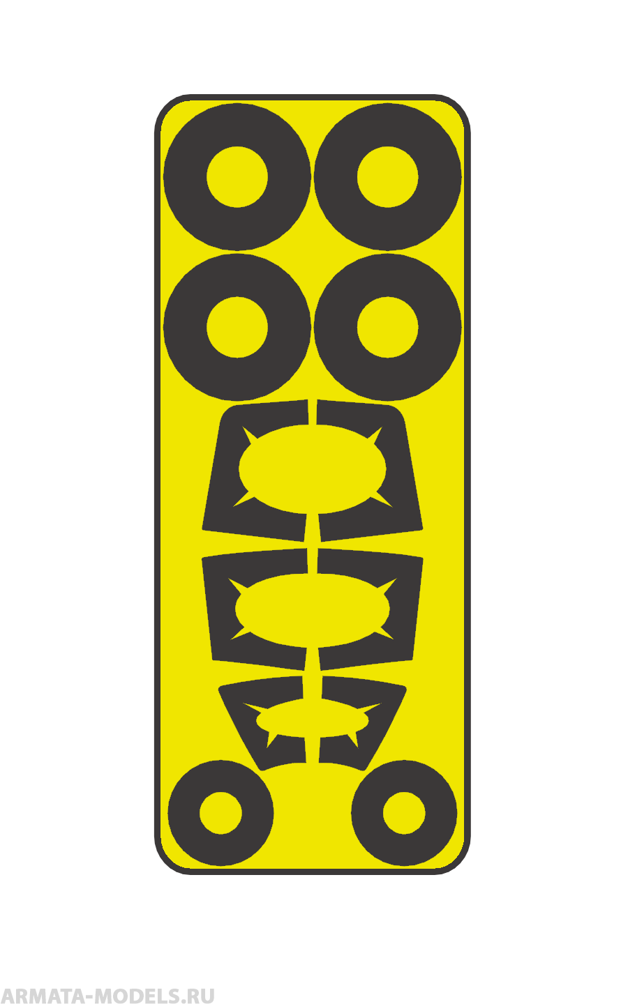 AM72118 Окрасочная маска для СУ-27УБ