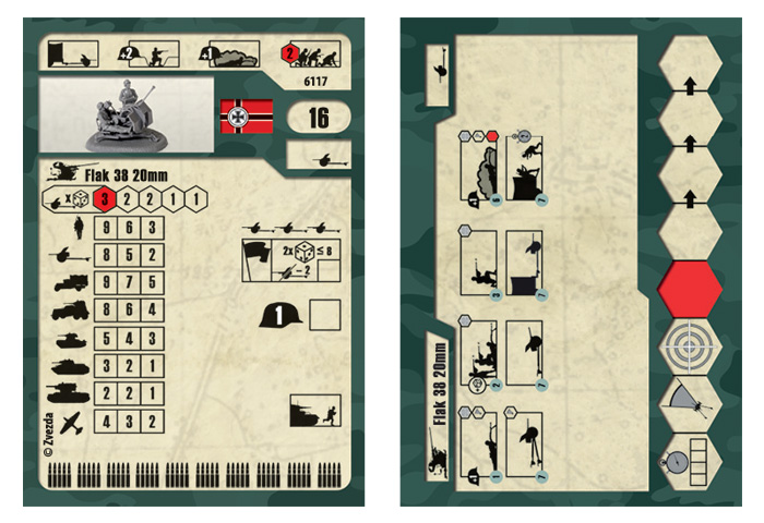 6117 Немецкая зенитка Flak-38 Звезда