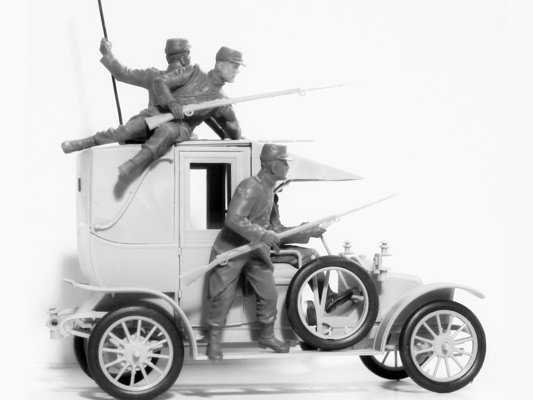 35705 Фигуры, Французская пехота на марше (1914 г.) ICM