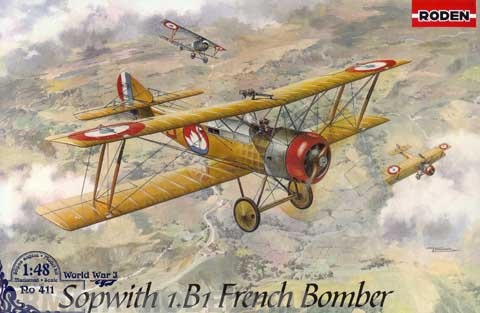 Rod411 Самолёт SOPWITH 1B1 FRENCH BOMBER Roden