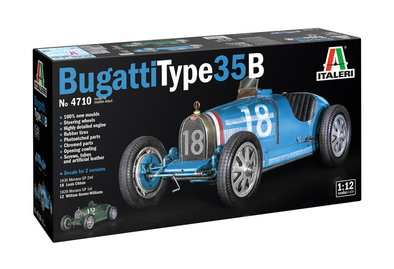4710ИТ БУГАТТИ ТИП 35B Italeri