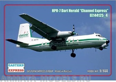 ЕЕ144125_4 Пас. самолет Dart Herald Channel Express Восточный экспресс