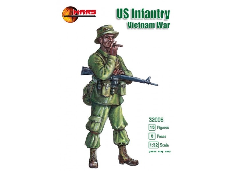 32006 Фигуры US Infantry Vietnam War