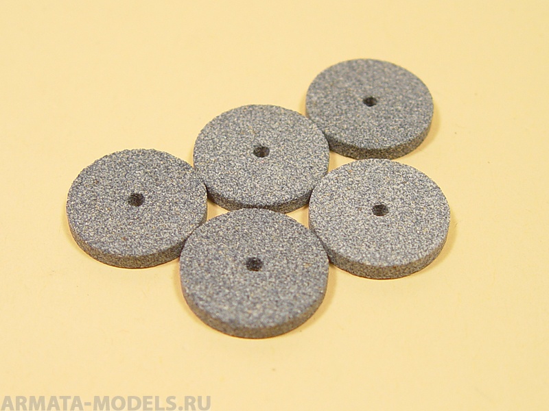 2395 Насадка шлифовальная, карбидкремния, диск без держателя, 20 х 3,2 мм, 5 шт./уп., блистер