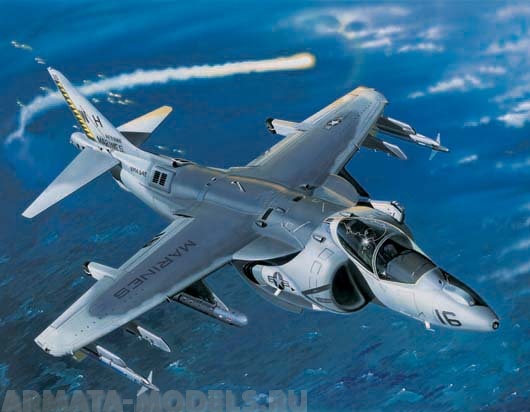 02285 Самолет  AV-8B Харриер II  Trumpeter