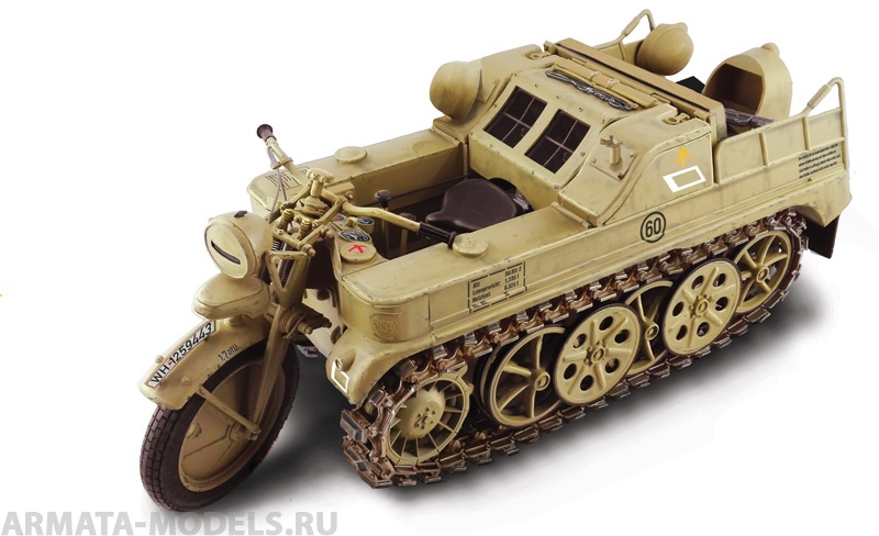 7404ИТ ВЕЗДЕХОД Sd.Kfz. 2 KETTENKRAD Italeri